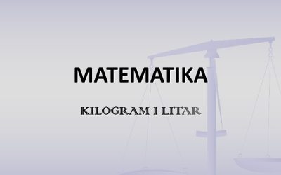 Kilogram i litar